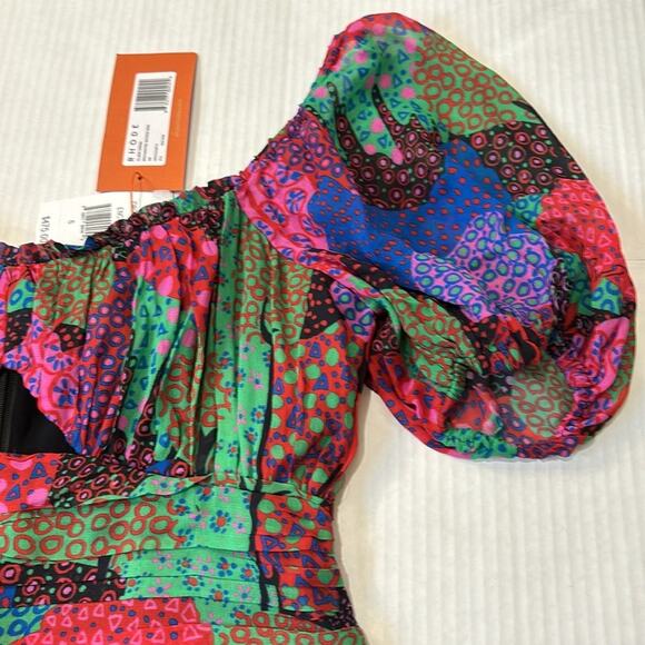 Rhode Clara Enchanted Woods Mini Dress NWT Size 6 - Picture 8 of 15